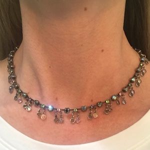 Sorrelli crystal multicolor choker